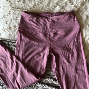 Cropped Dusty Orchid 90 degree leggings